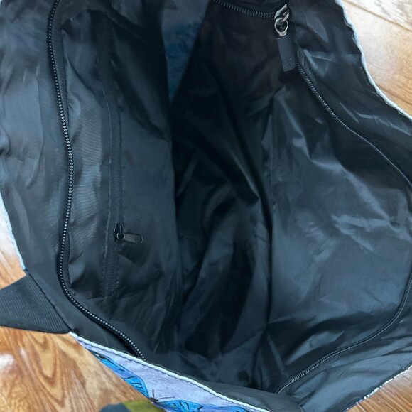 NWOT ICOLOR Paris Tote Bag and Pouch Combo - Beach Grocery Shopping Reusable - Picture 6 of 10